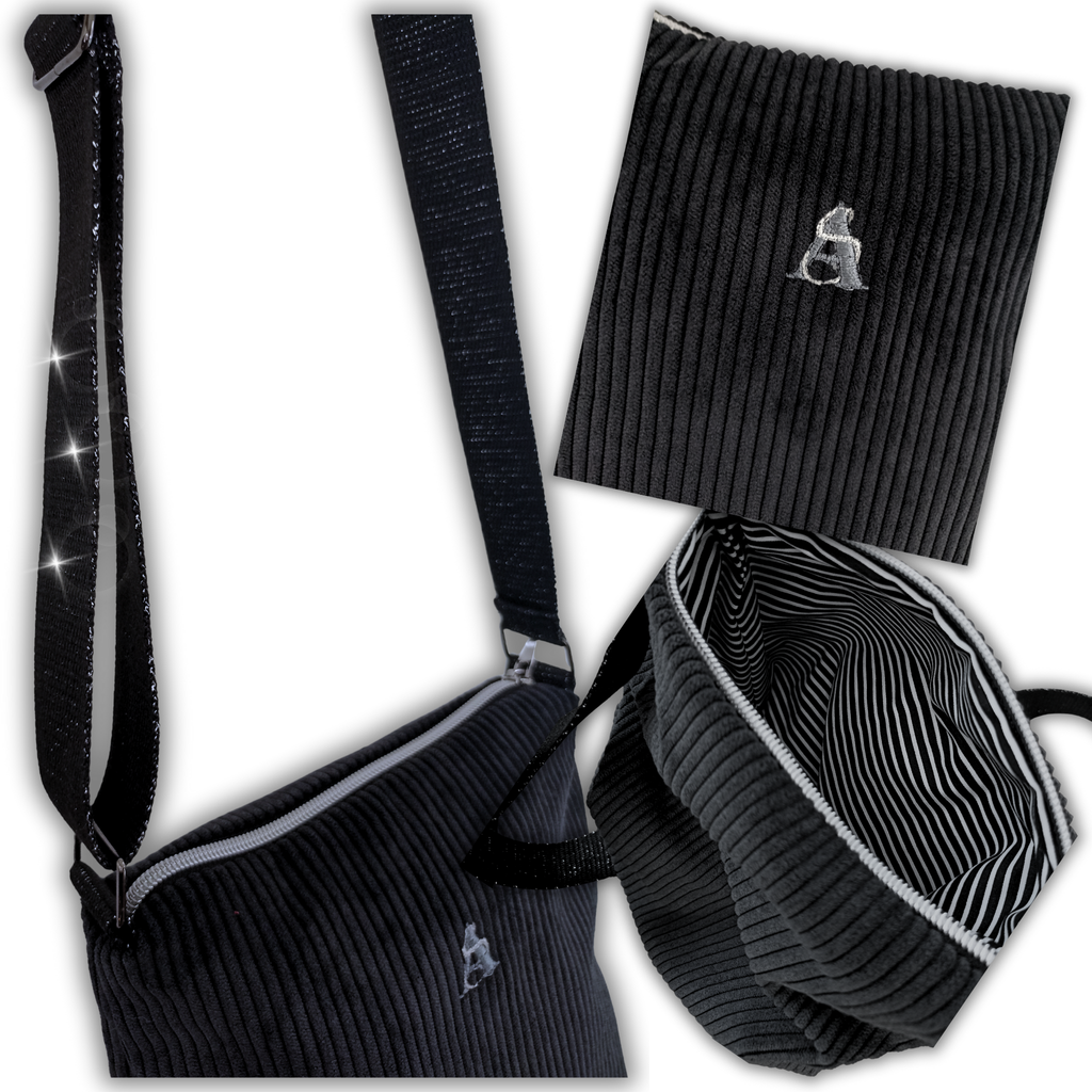 BLACK - CROSS-BODY