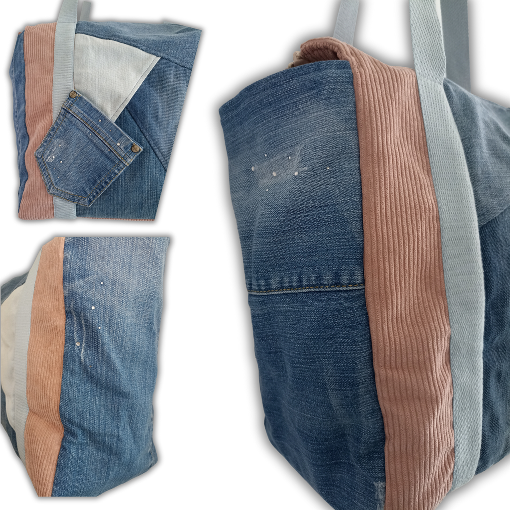CABAJEANS - Sac Cabas Upcyclé