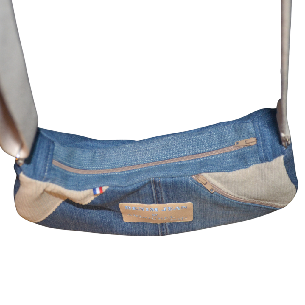 DENIM JEAN - BANANA BAG